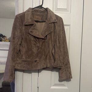 Blank NYC Tan Suede Women's Jacket